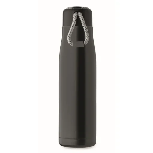 Gift Campaign Borraccia con doppio parete isolata in acciaio inox con cordino 500ml> Borracce Di Metallo