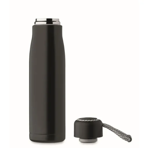 Gift Campaign Borraccia con doppio parete isolata in acciaio inox con cordino 500ml> Borracce Di Metallo