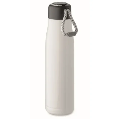 Gift Campaign Borraccia con doppio parete isolata in acciaio inox con cordino 500ml> Borracce Di Metallo