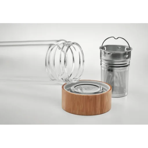 Gift Campaign Borraccia con doppio strato in vetro per tè e tisane 420ml TeaBoo> Gadget Ecologici|Borracce In Vetro