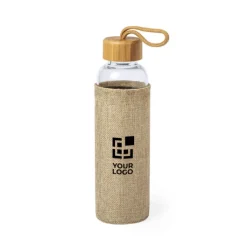 Gift Campaign Borraccia con finitura ecologica con custodia 500ml Crystal Bamboo></noscript> Gadget Ecologici|Borracce In Vetro