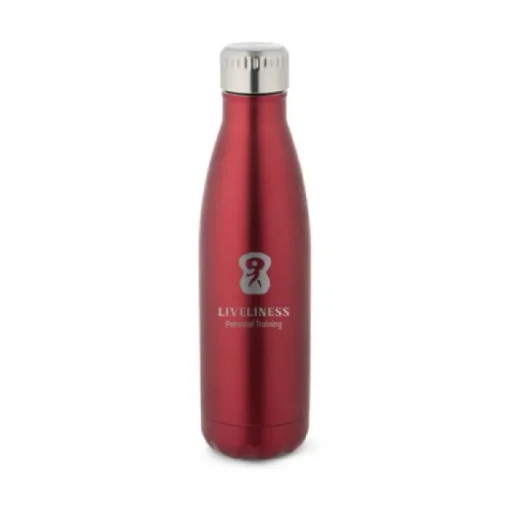 Gift Campaign Borraccia con isolamento sottovuoto con tappo a vite 500ml Satin> Borracce Termiche|Borracce Di Metallo
