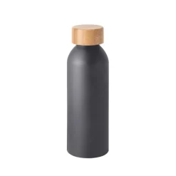 Gift Campaign Borraccia con logo in alluminio opaco con tappo a vite in bambù 550ml></noscript> Borracce Di Metallo