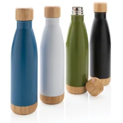 Gift Campaign Borraccia con tappo e fondo in bambù da 520ml Lid&Bottom Bambú></noscript> Borracce Termiche|Borracce Di Metallo