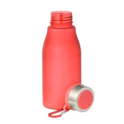 Gift Campaign Borraccia dai colori opachi in rPET con moschettone coordinato 370ml> Borracce In Plastica
