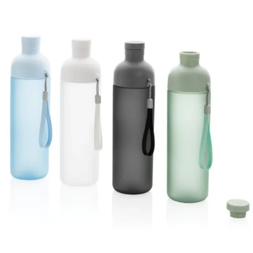 Gift Campaign Borraccia dal design fresco e corpo smerigliato 600ml Giving> Borracce In Plastica