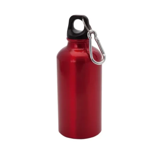 Gift Campaign Borraccia di alluminio piccola con moschettone 400ml Cruiser> Gadget Per La Scuola|Borracce Di Metallo
