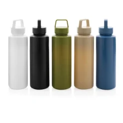 Gift Campaign Borraccia di PP riciclato certificata con manico 500ml GreenSip></noscript> Gadget Ecologici|Borracce In Plastica