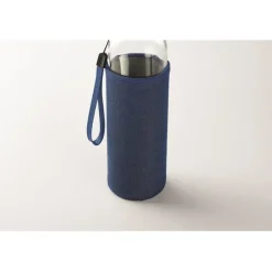 Gift Campaign Borraccia di vetro con custodia in neoprene 500ml Crystal Denim></noscript> Borracce In Vetro