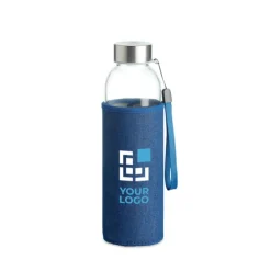 Gift Campaign Borraccia di vetro con custodia in neoprene 500ml Crystal Denim></noscript> Borracce In Vetro