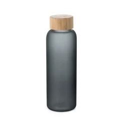 Gift Campaign Borraccia di vetro con finitura opaca e tappo in bambù da 500ml> Borracce In Vetro