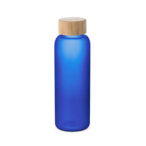 Gift Campaign Borraccia di vetro con finitura opaca e tappo in bambù da 500ml> Borracce In Vetro