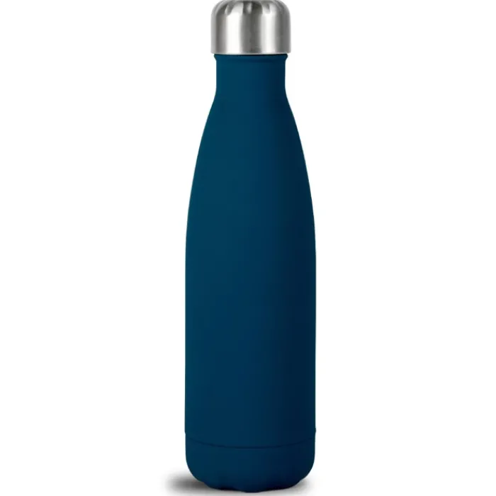 Gift Campaign Borraccia in acciaio a doppia parete con finitura in gomma da 500ml> Borracce Termiche|Borracce Di Metallo