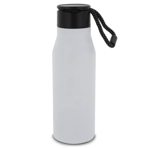 Gift Campaign Borraccia in acciaio inossidabile con finitura opaca e laccetto 600ml> Borracce Di Metallo