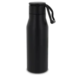 Gift Campaign Borraccia in acciaio inossidabile con finitura opaca e laccetto 600ml> Borracce Di Metallo