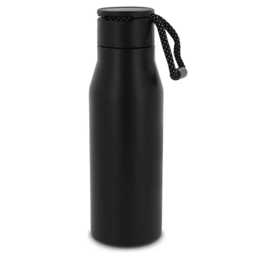 Gift Campaign Borraccia in acciaio inossidabile con finitura opaca e laccetto 600ml> Borracce Di Metallo