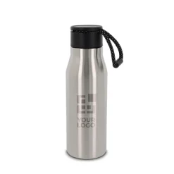 Gift Campaign Borraccia in acciaio inossidabile con finitura opaca e laccetto 600ml></noscript> Borracce Di Metallo