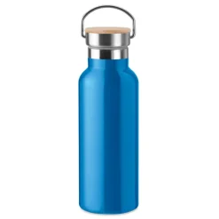 Gift Campaign Borraccia in acciaio inossidabile con logo tappo in bambú da 500ml Clip></noscript> Gadget Palestra|Gadget Per L'Ufficio