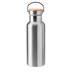 Gift Campaign Borraccia in acciaio inossidabile con logo tappo in bambú da 500ml Clip></noscript> Gadget Palestra|Gadget Per L'Ufficio