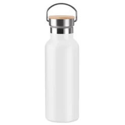 Gift Campaign Borraccia in acciaio inossidabile con logo tappo in bambú da 500ml Clip></noscript> Gadget Palestra|Gadget Per L'Ufficio