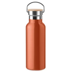 Gift Campaign Borraccia in acciaio inossidabile con logo tappo in bambú da 500ml Clip></noscript> Gadget Palestra|Gadget Per L'Ufficio