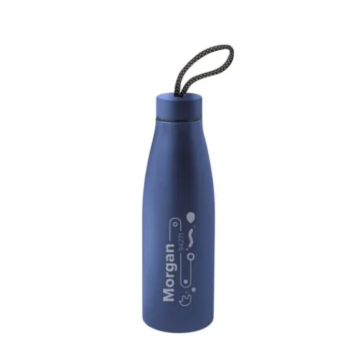 Gift Campaign Borraccia in acciaio inossidabile riciclato con laccetto da 710ml> Borracce Di Metallo