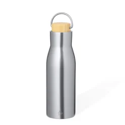 Gift Campaign Borraccia in acciaio inox riciclato a doppia parete con manico 500 ml><noscript><img width=