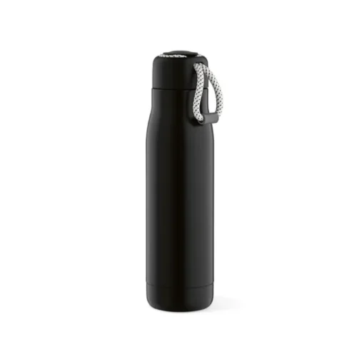 Gift Campaign Borraccia in acciaio inox riciclato con laccetto nel tappo 540ml> Borracce Di Metallo
