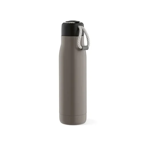 Gift Campaign Borraccia in acciaio inox riciclato con laccetto nel tappo 540ml> Borracce Di Metallo