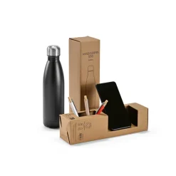 Gift Campaign Borraccia in acciaio inox riciclato con tappo anti goccia da 500ml> Borracce Termiche|Borracce Di Metallo