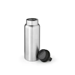 Gift Campaign Borraccia in acciaio inox riciclato con manico integrato nel tappo 1,03l> Borracce Di Metallo