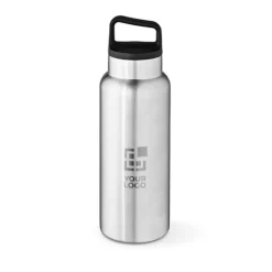 Gift Campaign Borraccia in acciaio inox riciclato con manico integrato nel tappo 1,03l></noscript> Borracce Di Metallo