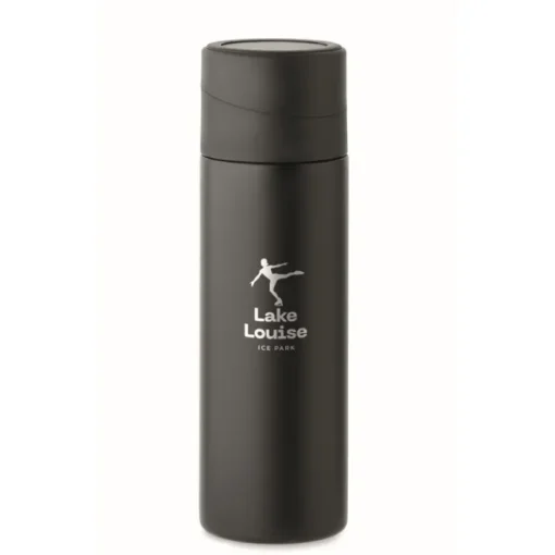 Gift Campaign Borraccia in acciaio inox con tappo antiscivolo porta telefono 420ml> Borracce Termiche