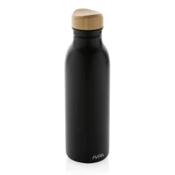 Gift Campaign Borraccia in acciaio inox riciclato con tappo di bambù da 600 ml> Borracce Di Metallo