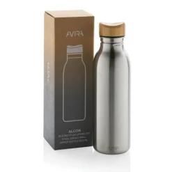 Gift Campaign Borraccia in acciaio inox riciclato con tappo di bambù da 600 ml></noscript> Borracce Di Metallo