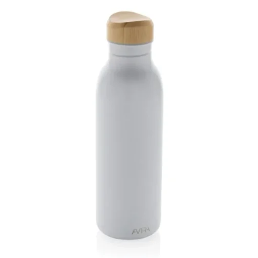 Gift Campaign Borraccia in acciaio inox riciclato con tappo di bambù da 600 ml> Borracce Di Metallo