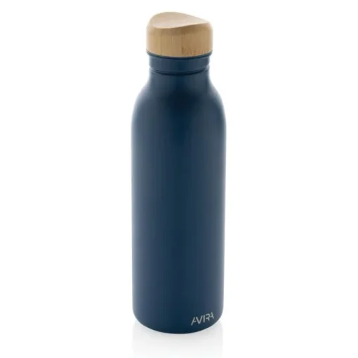 Gift Campaign Borraccia in acciaio inox riciclato con tappo di bambù da 600 ml> Borracce Di Metallo