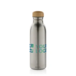 Gift Campaign Borraccia in acciaio inox riciclato con tappo di bambù da 600 ml></noscript> Borracce Di Metallo