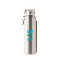 Gift Campaign Borraccia in acciaio inox con tappo in PP e laccetto di silicone 650ml></noscript> Borracce Di Metallo
