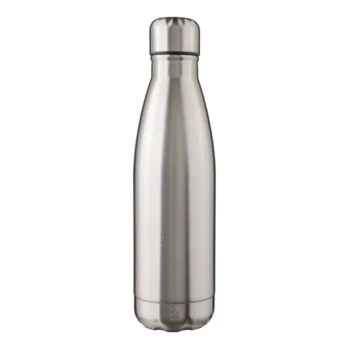 Gift Campaign Borraccia in acciaio inox con tappo a vite argentato 650 ml> Borracce Di Metallo