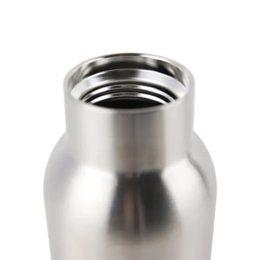 Gift Campaign Borraccia in acciaio inox riciclato con manico e tappo in legno 300ml> Borracce Di Metallo
