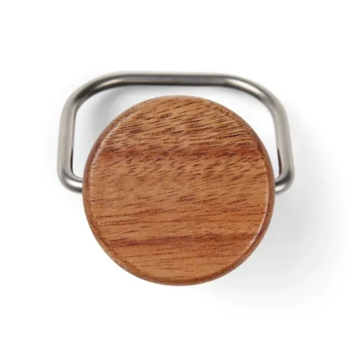 Gift Campaign Borraccia in acciaio inox riciclato con manico e tappo in legno 300ml> Borracce Di Metallo