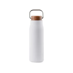 Gift Campaign Borraccia in acciaio inox riciclato con manico e tappo in legno 300ml></noscript> Borracce Di Metallo