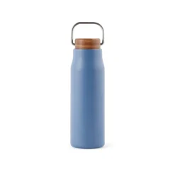 Gift Campaign Borraccia in acciaio inox riciclato con manico e tappo in legno 300ml></noscript> Borracce Di Metallo