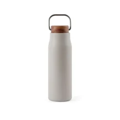 Gift Campaign Borraccia in acciaio inox riciclato con manico e tappo in legno 300ml></noscript> Borracce Di Metallo