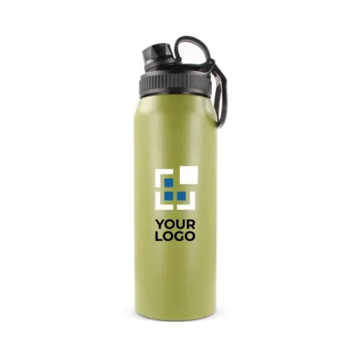 Gift Campaign Borraccia in acciaio inox con maniglia comoda e beccuccio 800ml> Borracce Di Metallo