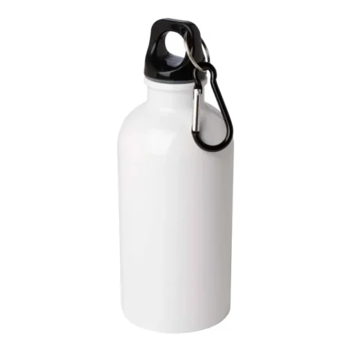 Gift Campaign Borraccia in acciaio inox riciclato con moschettone da 400ml> Borracce Di Metallo