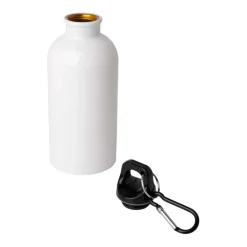Gift Campaign Borraccia in acciaio inox riciclato con moschettone da 400ml> Borracce Di Metallo