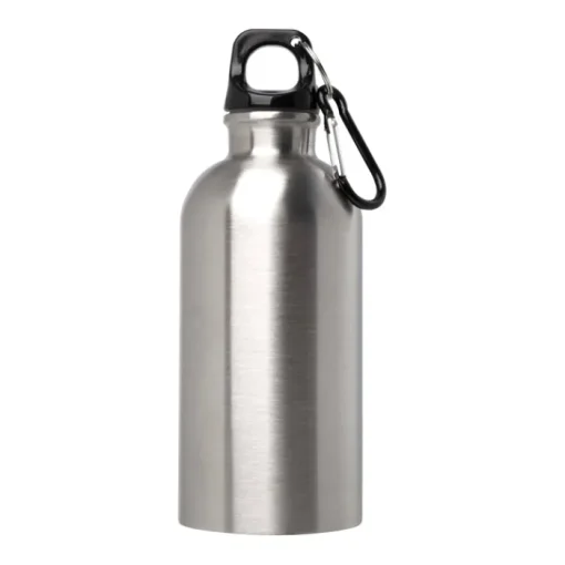 Gift Campaign Borraccia in acciaio inox riciclato con moschettone da 400ml> Borracce Di Metallo