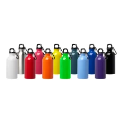Gift Campaign Borraccia in acciaio inox riciclato con moschettone da 400ml></noscript> Borracce Di Metallo